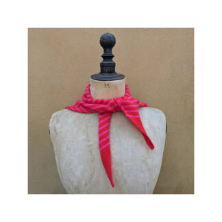 New Stripey Neckerchief “Poppy + Punk”