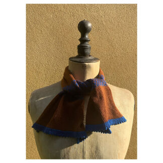 NEW Odyssey Cashmere + Cotton Necktie “Nut Brittle + St Kilda”