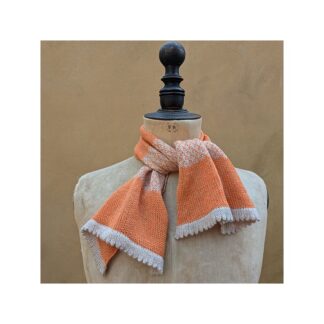 Cashmere & Linen Necktie “Bergamot + Natural”