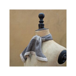 Cashmere & Linen Necktie “Elk + Natural”
