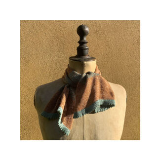 Cashmere & Linen Necktie “Vicuña + Willow”