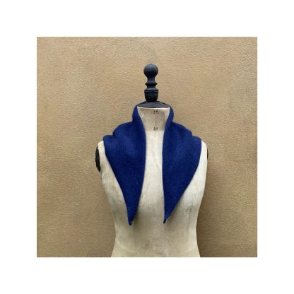 Neckerchief in Lambswool “British Blue” - Image 5