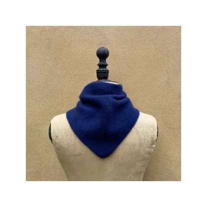 Neckerchief in Lambswool “British Blue”
