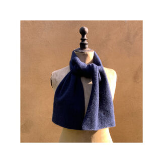 Cashmere + Lambswool felted Scarf “Cosmos”