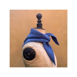 Neckerchief in Lambswool “Soft Denim”