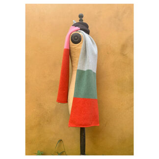Large Colourblock Scarf (5 colours)