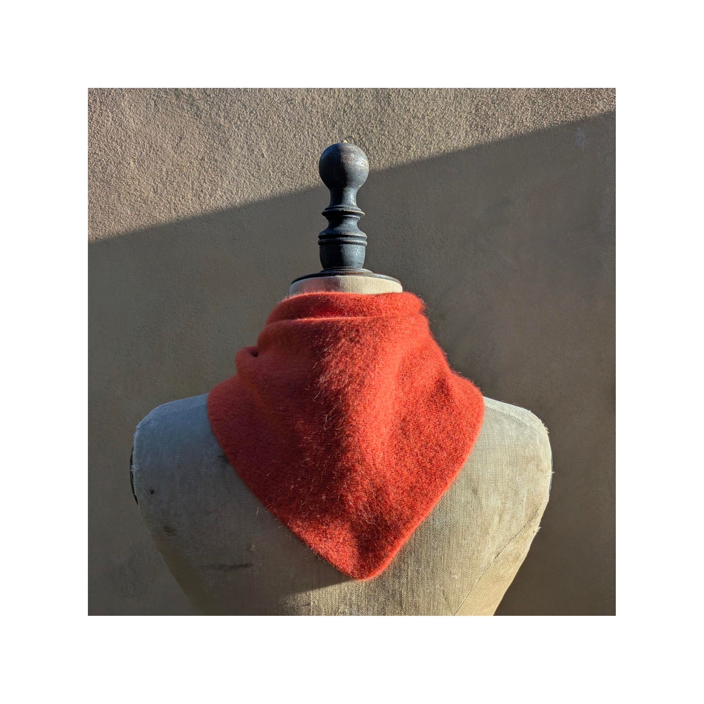 Neckerchief in Lambswool “Furnace”