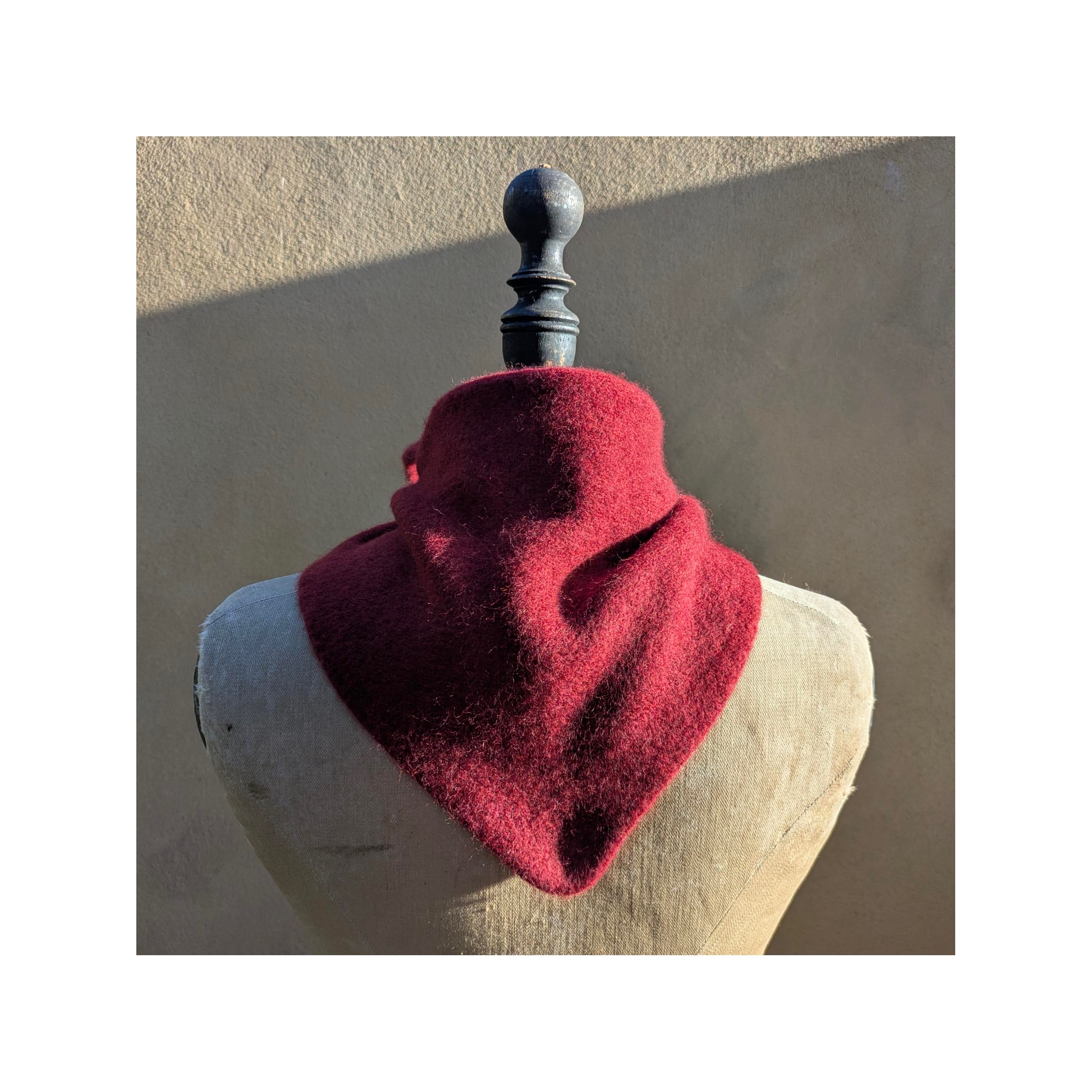 Neckerchief in Lambswool “Russet”